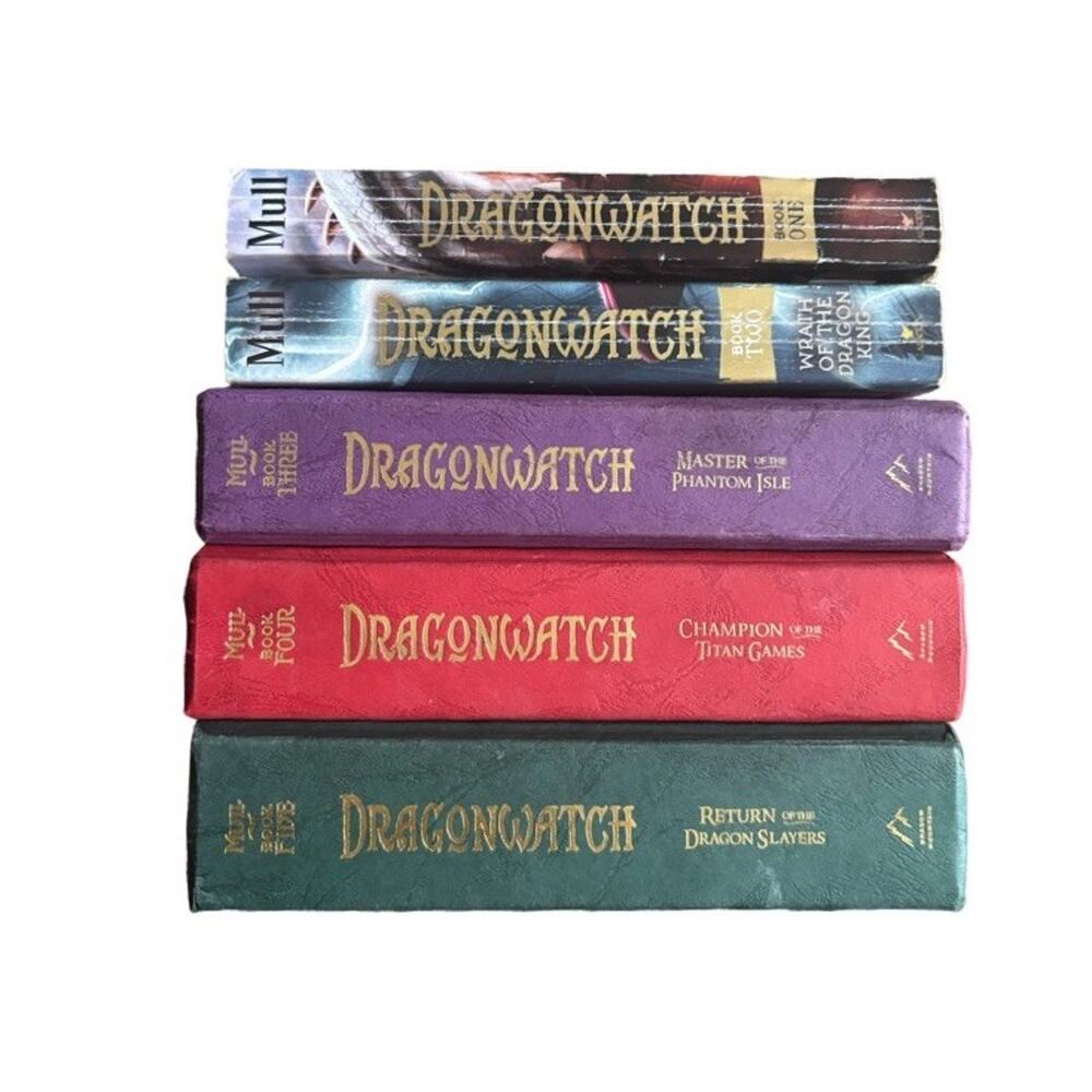 Dragonwatch Paperback Hardcover Books 1-5 Young Adult And Adult By Brandon Mull